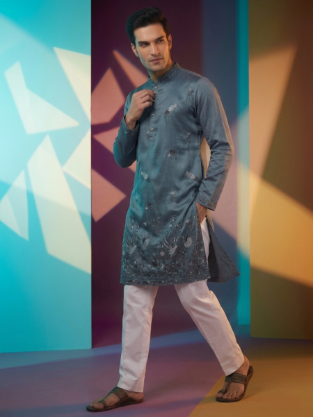 Shubhaarambh Kurta Pants For Men