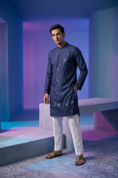 Mens Kurta Set for Wedding    ( Kurta With Pant )