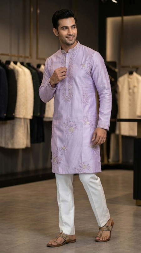 lavender-silk-kurta-mirror-work (1)