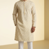 mens-cream-geometric-print-kurta (2)