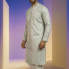 sage-green-geometric-men-kurta (1)