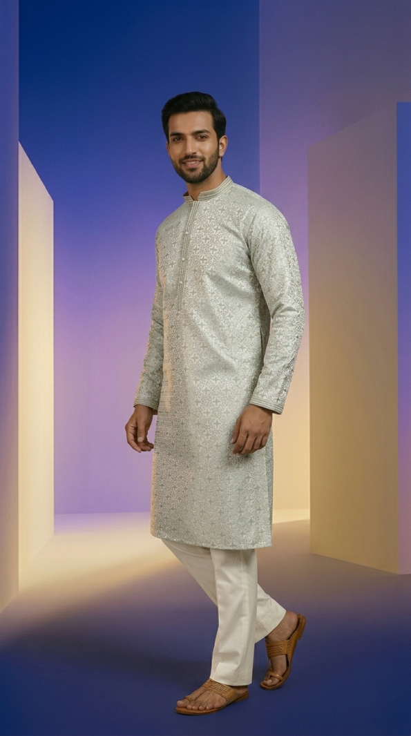 sage-green-geometric-men-kurta (1)