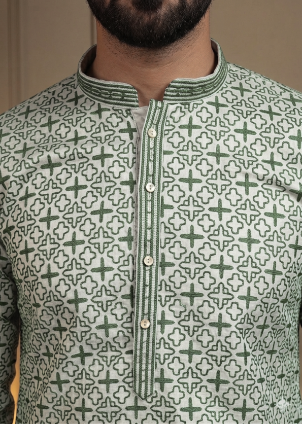 sage-green-geometric-men-kurta (1)